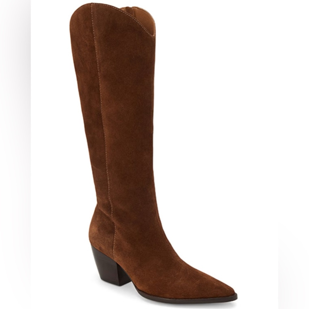 Matisse Brown Suede Over-the-Knee Boot